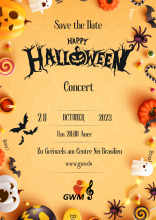 Save the date Happy Halloween
